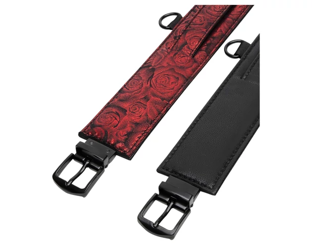 A szürke ötven árnyalata - boka bilincsek (fekete-vörös)