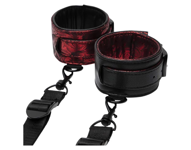 A szürke ötven árnyalata - bilincs szett (fekete-vörös)