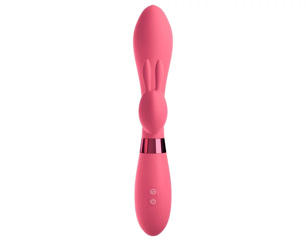 OMG Selfie - vízálló, csiklókaros G-pont vibrátor (pink)