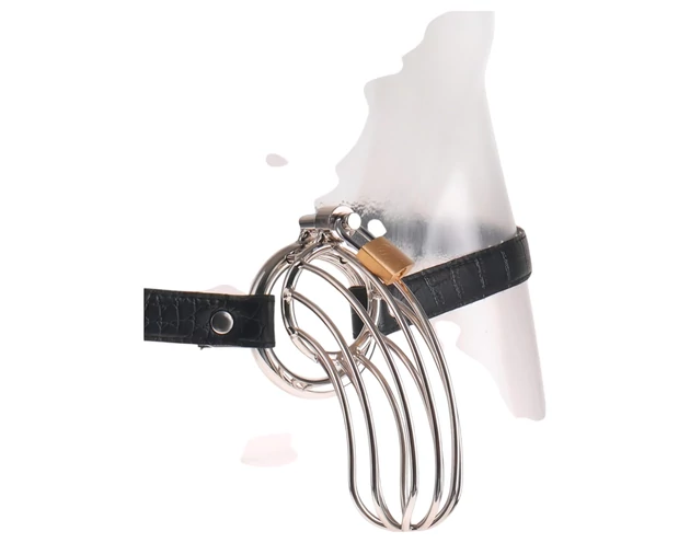 Fetish The Prisoner - fém péniszketrec (ezüst)