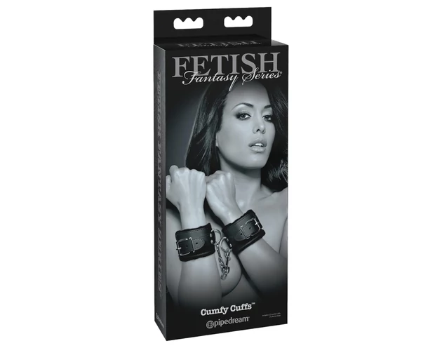 Fetish - puha bilincs (fekete)