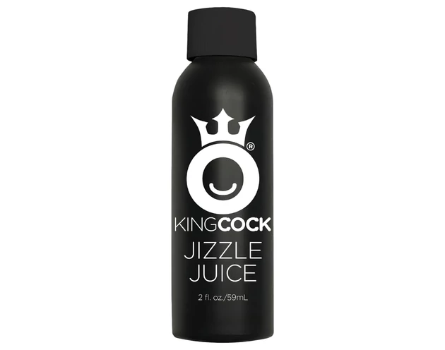 King Cock 8 - élethű spriccelő dildó (20cm) - natúr