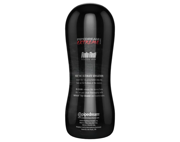 PDX Pussy Vibrating Stroker - vibrációs műpunci (natúr)