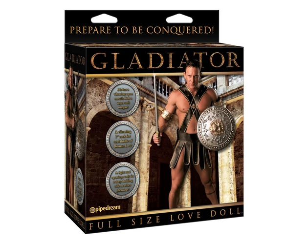 Gladiator - életnagyságú szexpasi