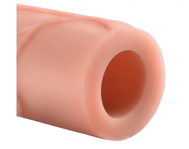 X-TENSION Perfect 2 - élethű péniszköpeny (20,3cm) - natúr