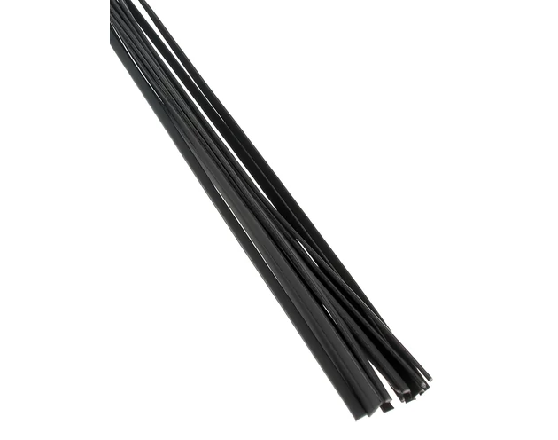 Fetish Fantasy Deluxe Cat-O-Nine - korbács (65cm) - fekete