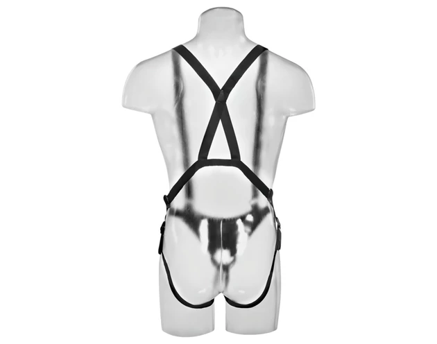 King Cock Strap-on 10 - üreges felcsatolható dildó 25cm