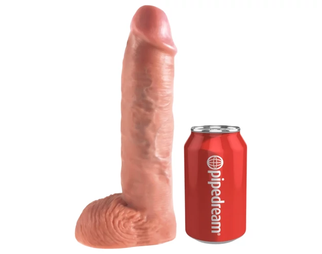 King Cock Strap-on 10 - üreges felcsatolható dildó 25cm