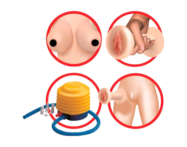 Pipedream Hannah Harper - életnagyságú guminő 3D arccal