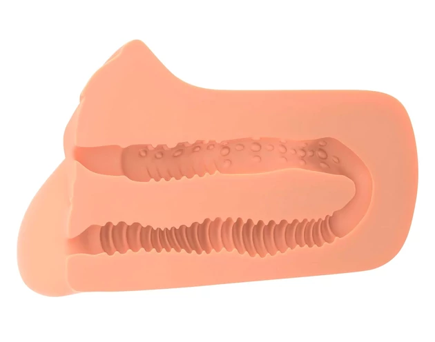 PDX Pick Your Pleasure - 2in1 élethű maszturbátor (natúr)