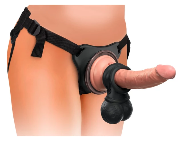 King Cock Elite Ultimate Vibrating - vibrációs felcsatolható szett