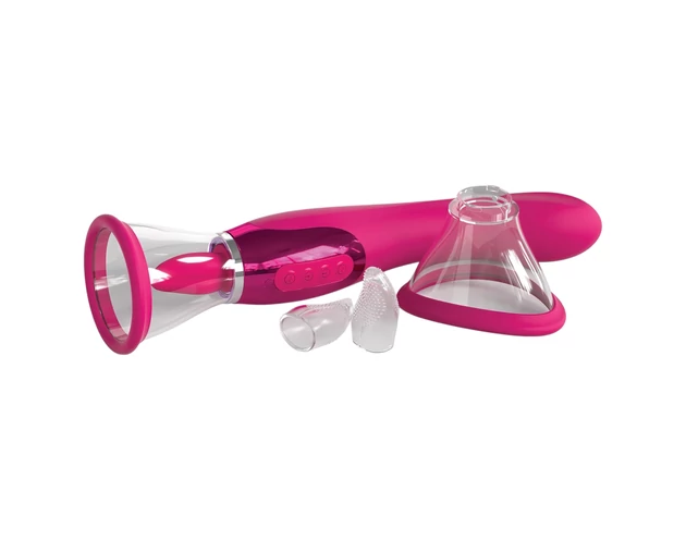 JimmyJane Apex - nyelves 2in1 vibrátor (pink)