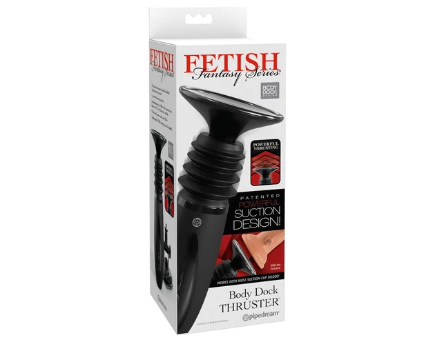 Fetish Fantasy Body Dock Thruster - lökő adapter (fekete)