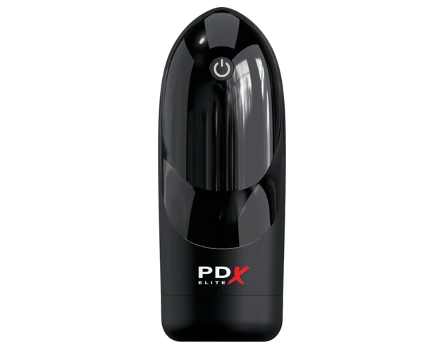 PDX Hydrogasm - akkus forgó maszturbátor (fekete)