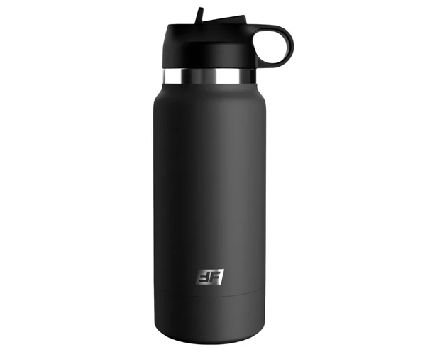 Fap Flask Thrill Seeker - maszturbátor kulacsban (fekete)