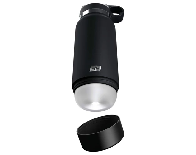 Fap Flask Thrill Seeker - maszturbátor kulacsban (fekete)