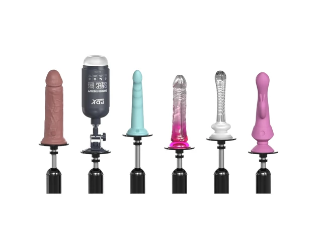 Fetish Body Dock Pro - szexgép (fekete)
