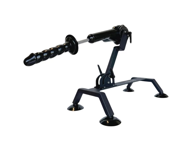Fetish Body Dock Pro - szexgép (fekete)