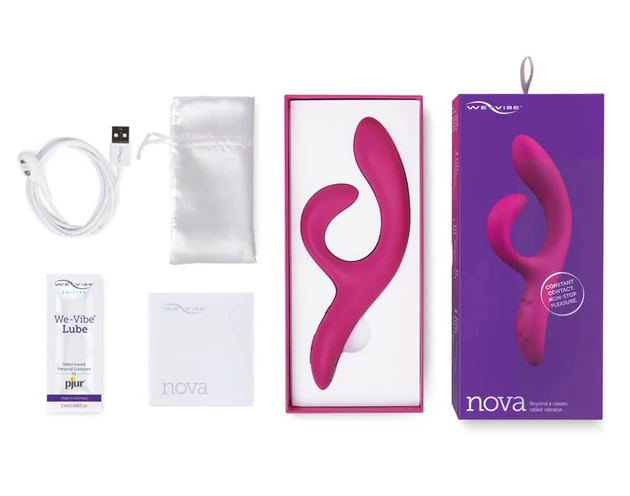 We-Vibe Nova 2 - csiklókaros vibrátor (lila)