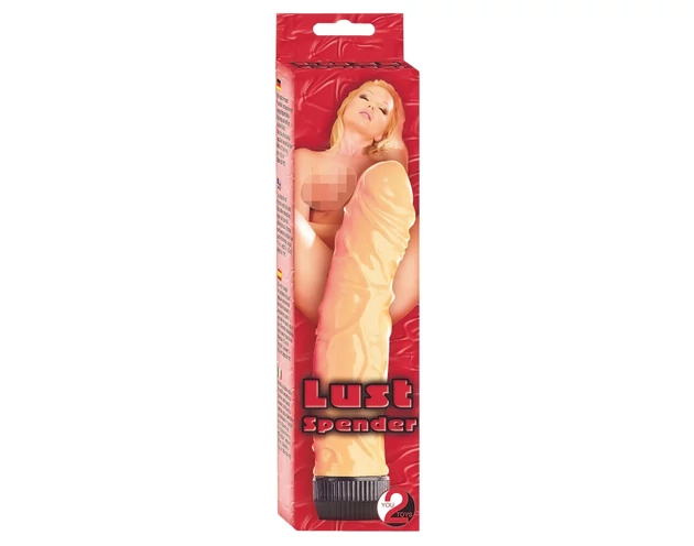 You2Toys - pénisz formájú vibrátor (natúr)