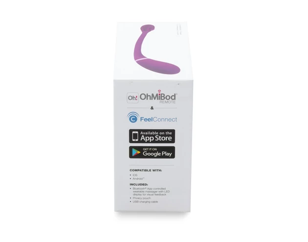 Kiiro Ohmibod Esca 2 - akkus, okos vibrációs tojás (lila)