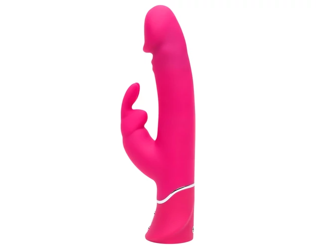 Happyrabbit Dual Density - vízálló, csiklókaros vibrátor (pink)