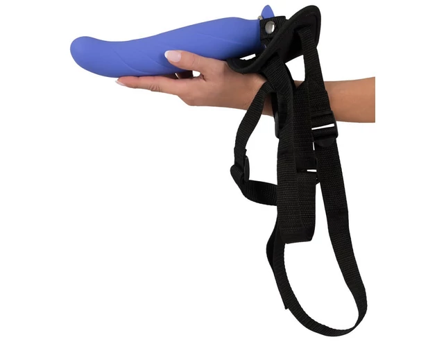 You2Toys - RC Strap-On - akkus, rádiós felcsatolható vibrátor (lila)