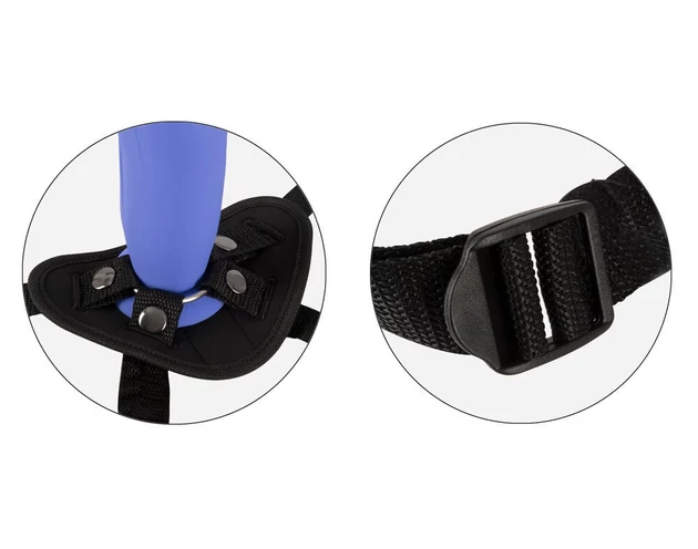 You2Toys - RC Strap-On - akkus, rádiós felcsatolható vibrátor (lila)