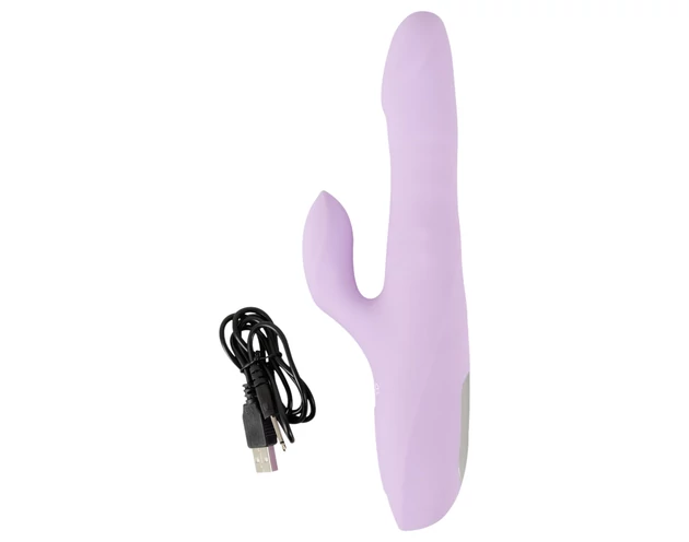 SMILE Thrusting - csiklókaros, forgó-lökő vibrátor (lila)