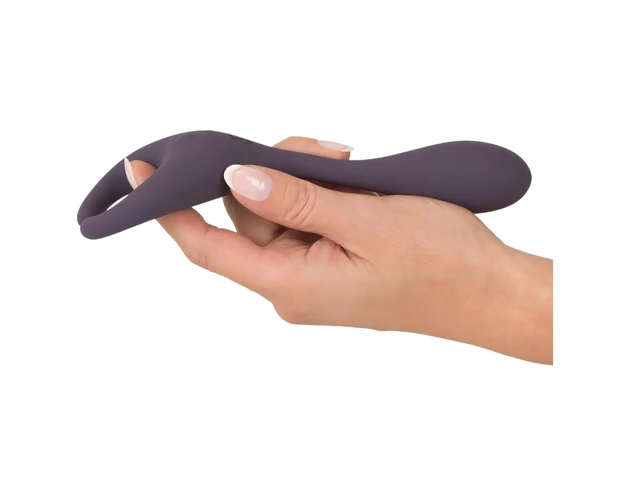 Couples Choice - akkus, rádiós 2 motoros vibrátor (lila)