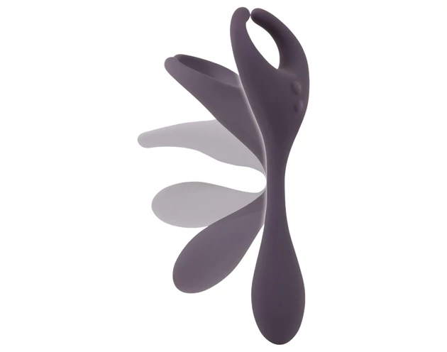 Couples Choice - akkus, rádiós 2 motoros vibrátor (lila)