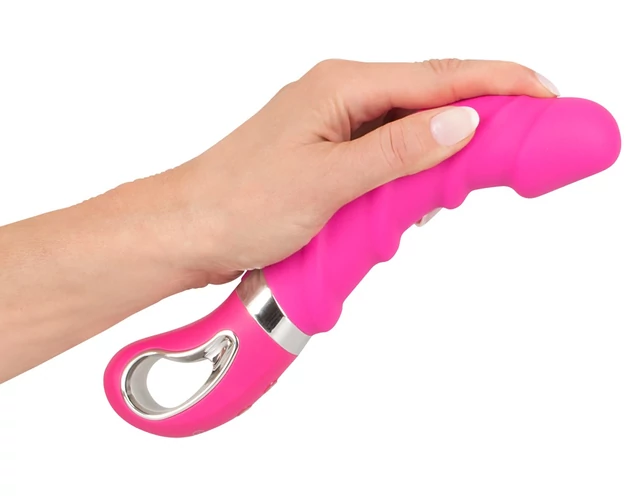 SMILE Soft - akkus, melegítő vibrátor (pink)