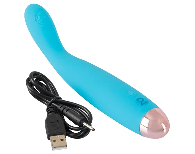 Cuties Mini - akkus, vízálló, G-pont vibrátor (türkiz)