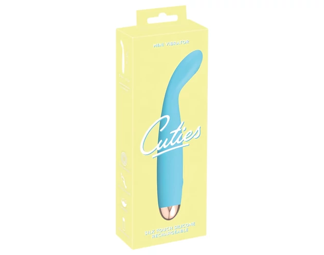 Cuties Mini - akkus, vízálló, G-pont vibrátor (türkiz)