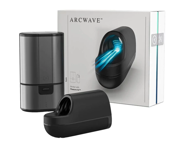 Arcwave Ion - léghullámos maszturbátor lló(fekete)
