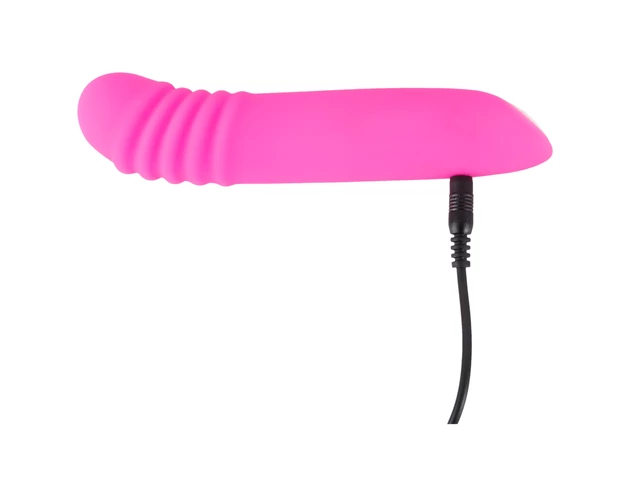 You2Toys - Flashing Mini Vibe - akkus, világító vibrátor (pink)