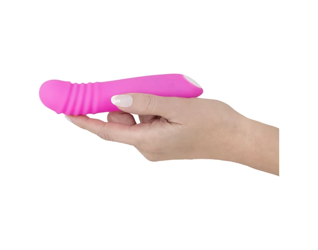 You2Toys - Flashing Mini Vibe - akkus, világító vibrátor (pink)