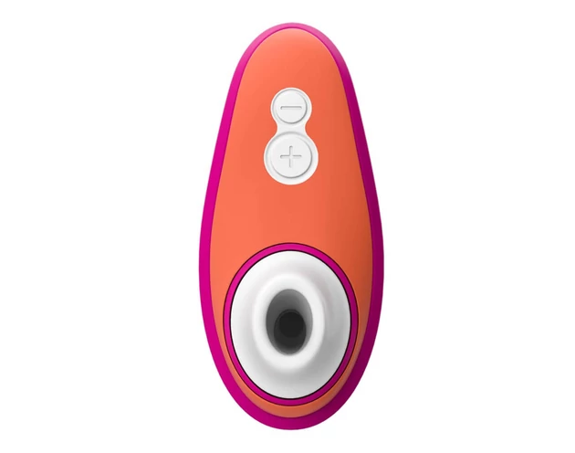 Womanizer Liberty by Lily Allen - vízálló, akkus csiklóizgató (narancs-pink)