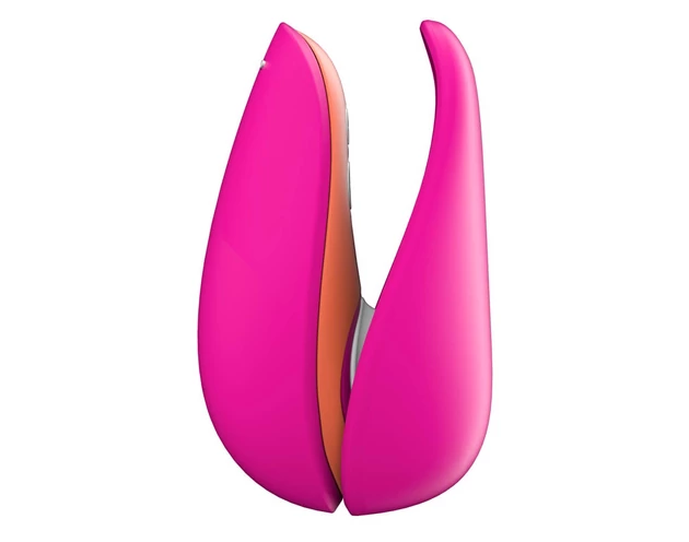 Womanizer Liberty by Lily Allen - vízálló, akkus csiklóizgató (narancs-pink)