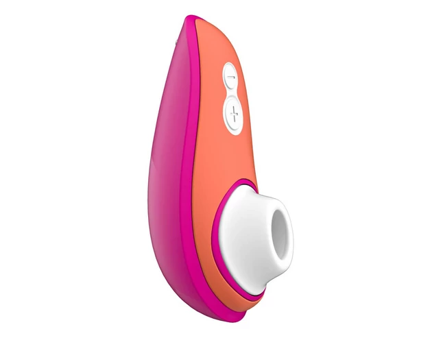 Womanizer Liberty by Lily Allen - vízálló, akkus csiklóizgató (narancs-pink)