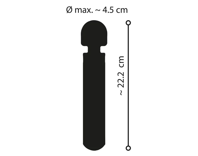 Emerald Love Wand - akkus, vízálló masszírozó vibrátor (zöld)