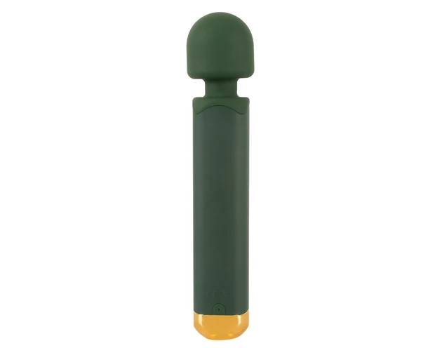 Emerald Love Wand - akkus, vízálló masszírozó vibrátor (zöld)