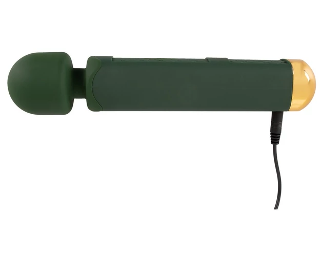 Emerald Love Wand - akkus, vízálló masszírozó vibrátor (zöld)