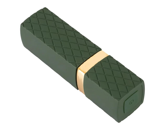 Emerald Love - akkus, vízálló rúzs vibrátor (piros)