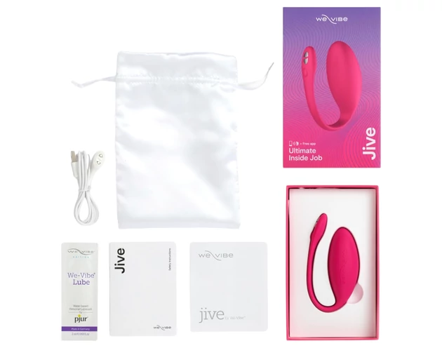 We-Vibe Jive - akkus, okos vibrotojás (pink)