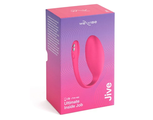 We-Vibe Jive - akkus, okos vibrotojás (pink)