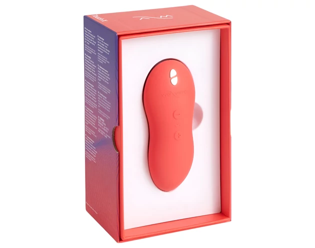 We-Vibe Touch X - akkus, vízálló csikló vibrátor (korall)