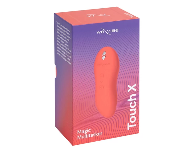 We-Vibe Touch X - akkus, vízálló csikló vibrátor (korall)