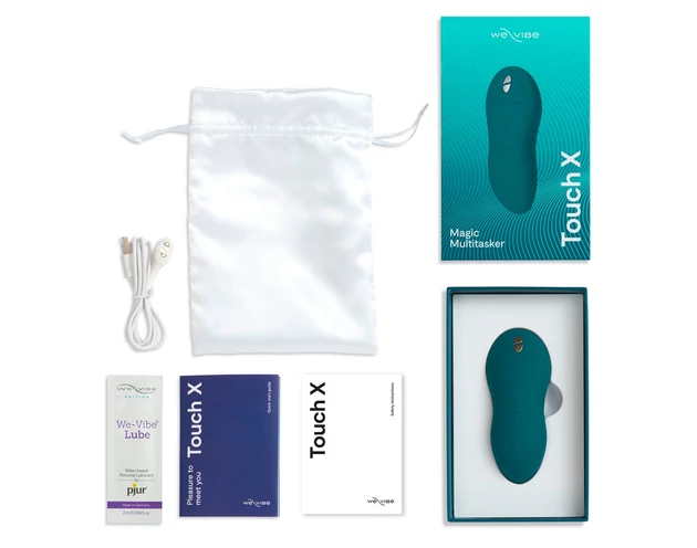 We-Vibe Touch X - akkus, vízálló csikló vibrátor (zöld)