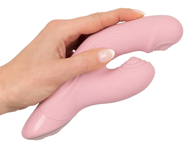 SMILE Thumping G-Spot Massager - pulzáló, masszírozó vibrátor (pink)